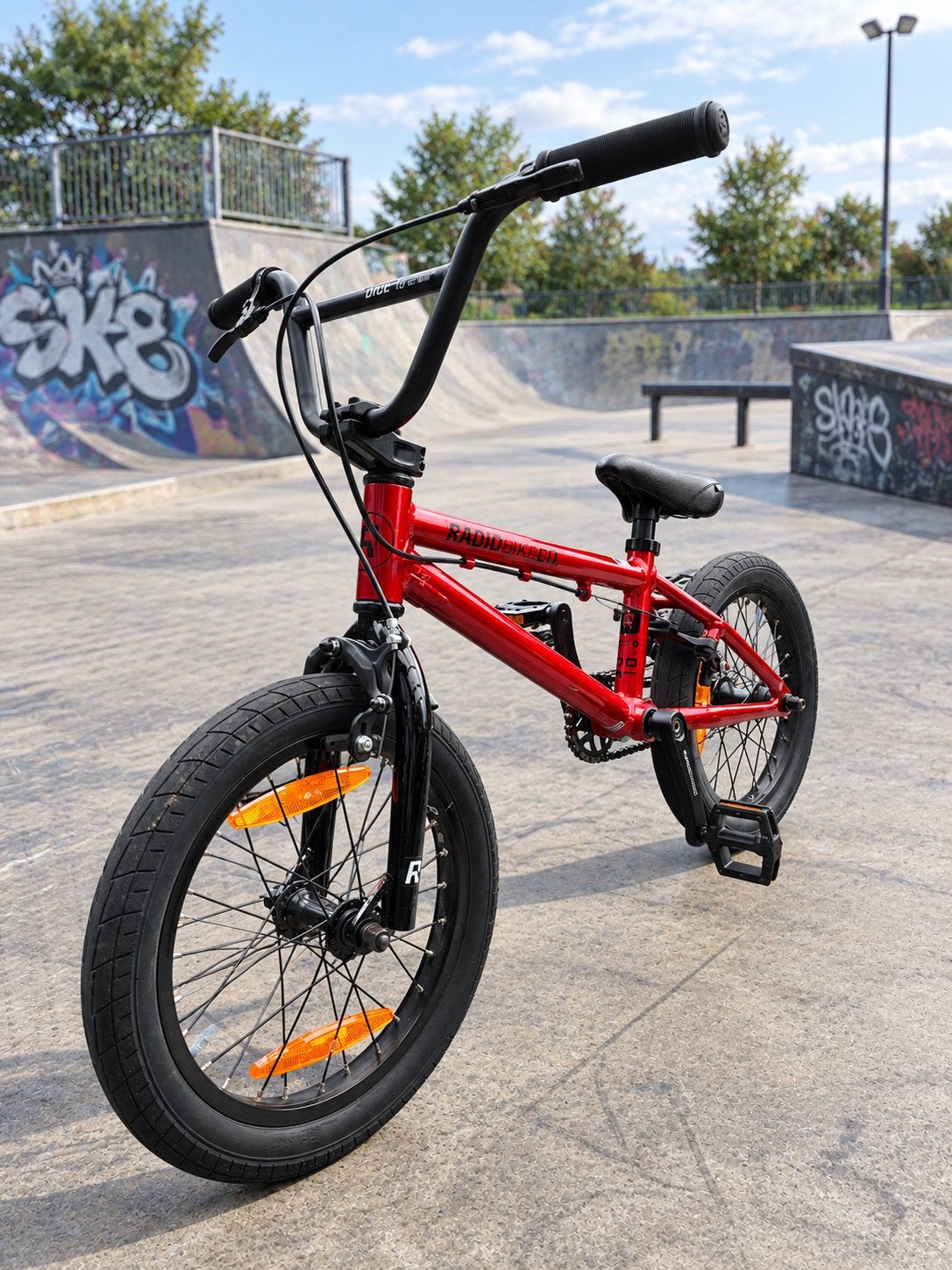 Radio Dice 16 Inch BMX - Perfect voor jonge riders!, Ophalen, Staal, Velgrem, 16 tot 20 inch
