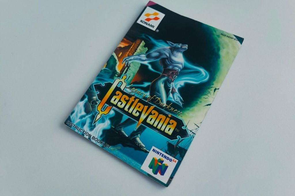 Castlevania Legacy of Darkness Manual N64 Nintendo 64, Nintendo, Nintendo, Verzenden, 1 speler