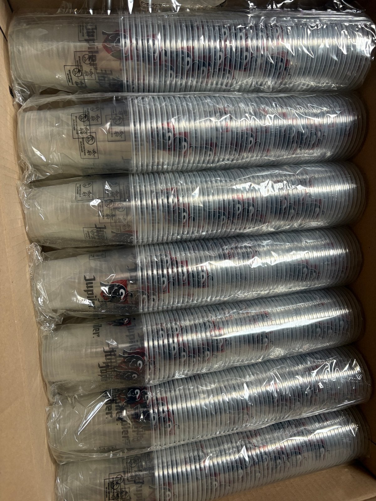 Jupiler  bekers - 700stuks, Ophalen of Verzenden