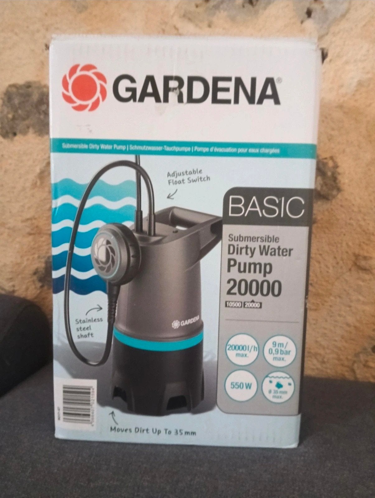 Gardena Dompelpomp Vuilwaterpomp-nieuw, Ophalen of Verzenden, Nieuw, Dompelpomp