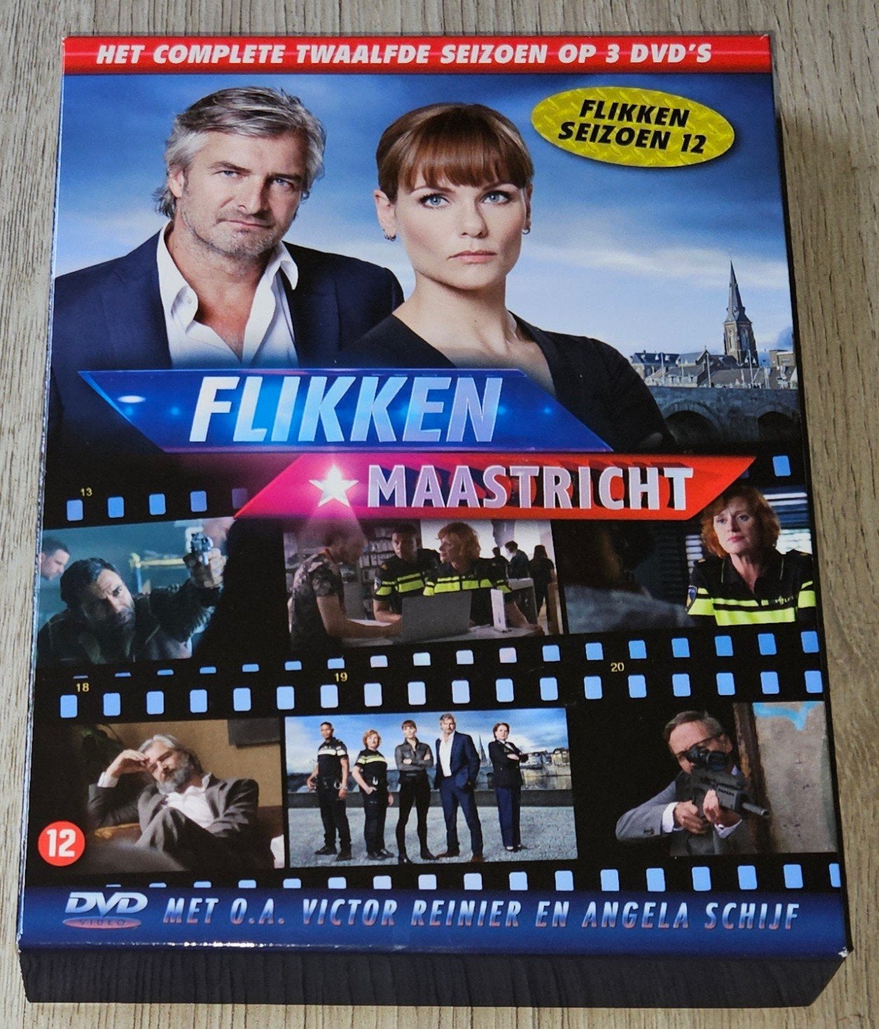 Flikken Maastricht - Seizoen 12 - 3DVD Boxset, Cd's en Dvd's, Dvd's | Tv en Series, Boxset, Drama, Ophalen of Verzenden, Nieuw in verpakking