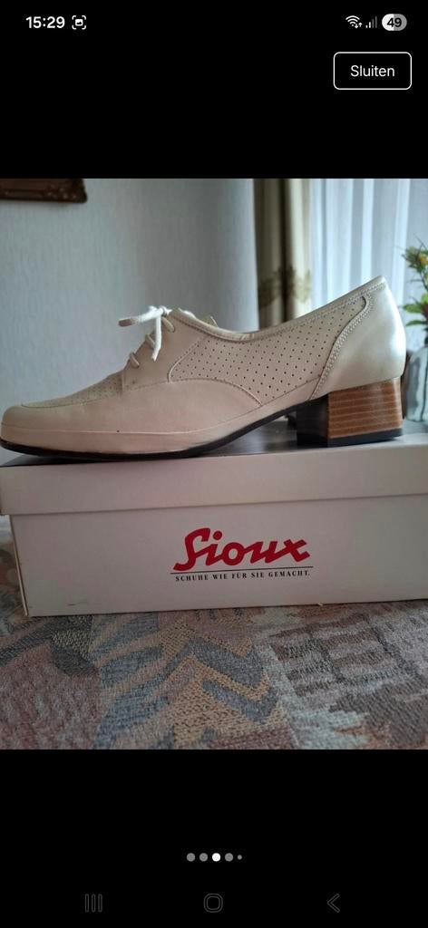 Sioux damesschoenen nieuw maat 39, Overige kleuren, Sioux, Nieuw, Ophalen of Verzenden