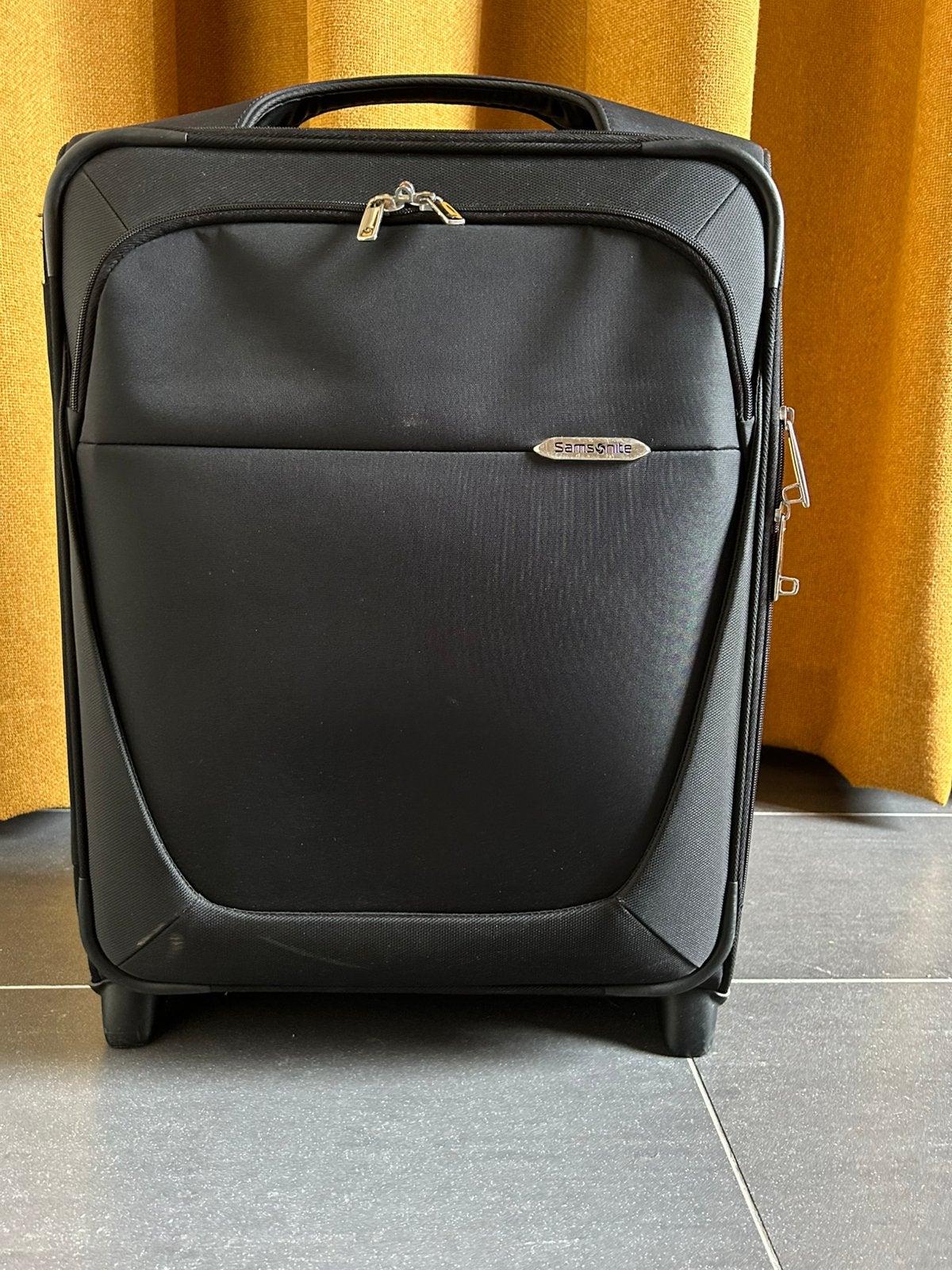 Samsonite koffer zwart, Sieraden, Tassen en Uiterlijk, Koffers, Wieltjes, Gebruikt, 50 tot 60 cm, Ophalen of Verzenden