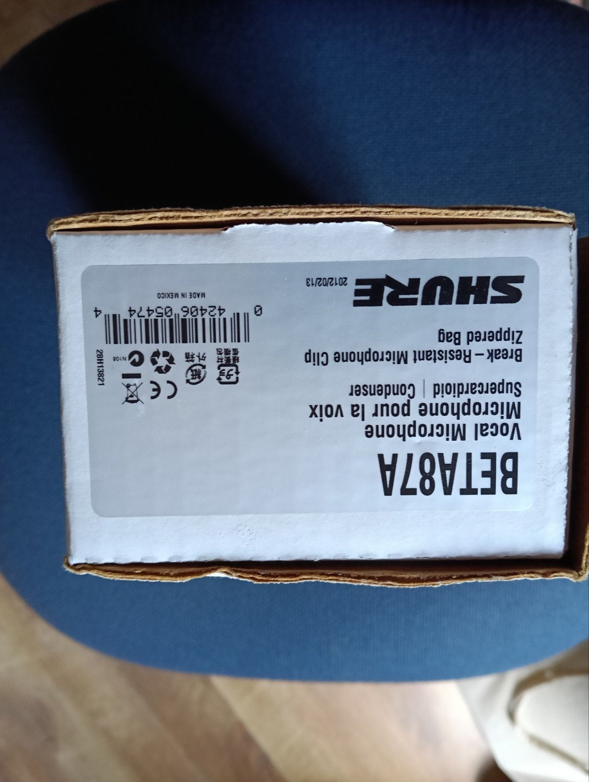 Topper van Shure., Ophalen, Zo goed als nieuw, Zangmicrofoon