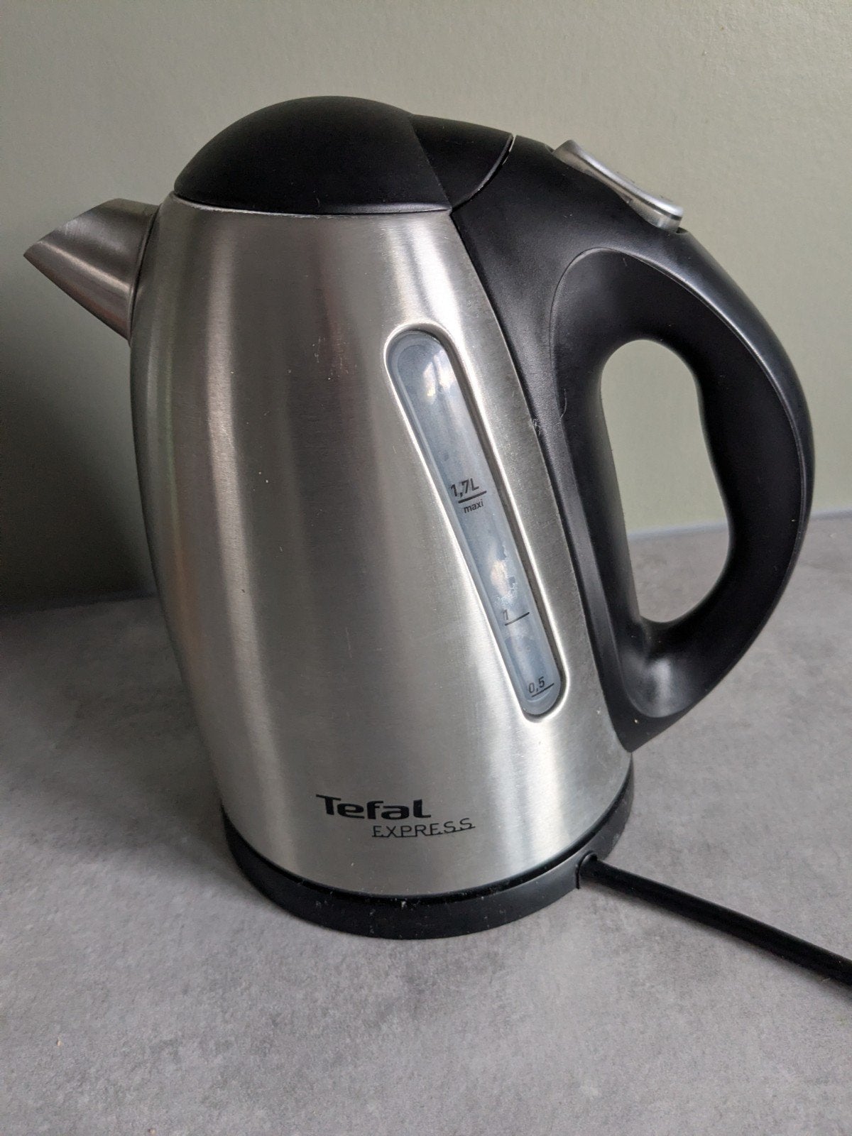Waterkoker. Tefal Express., Witgoed en Apparatuur, Waterkokers, 1 tot 2 liter, Ophalen, Gebruikt