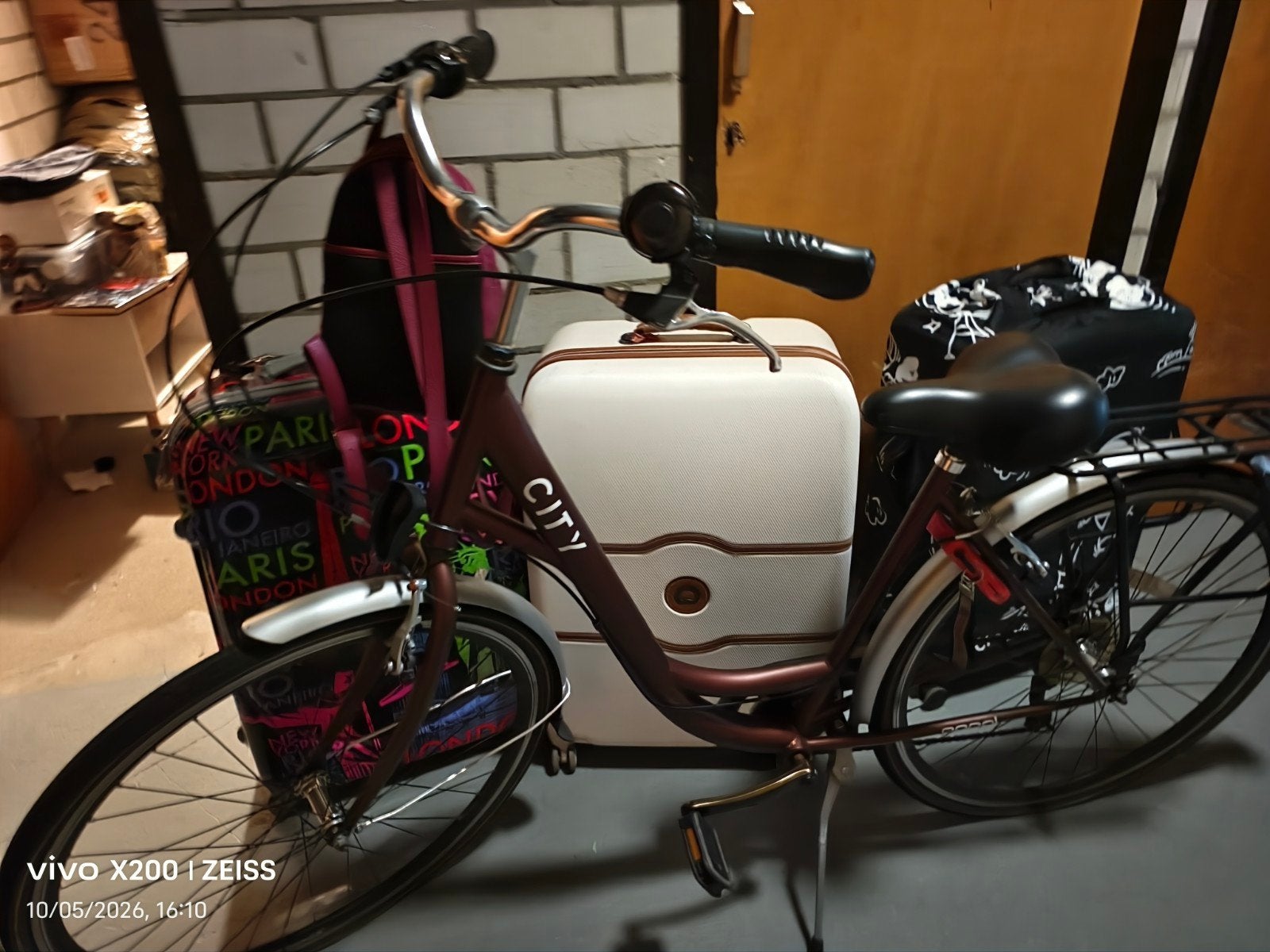 City fiets - Damesfiets met lage instap, Overige merken, Velgrem, Ophalen of Verzenden, 53 tot 56 cm