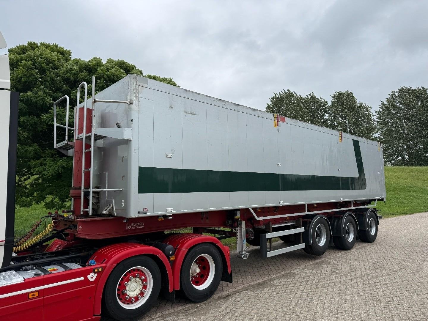 Bulthuis TATA 23 Kipper 58M3 Stuuras ,Liftas NL Trailer VH10, Overige kleuren, Overige brandstoffen, Origineel Nederlands, Bedrijf
