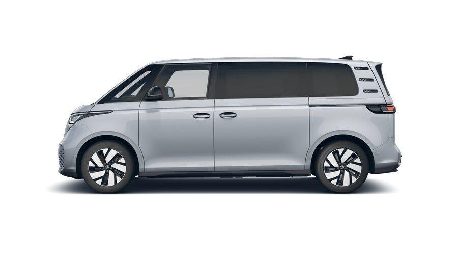 Volkswagen ID. Buzz Pro Limited Edition Plus 286pk 86 kWh LW, Auto's, Zwart, Automatische klimaatregeling, 7 stoelen, Nieuw