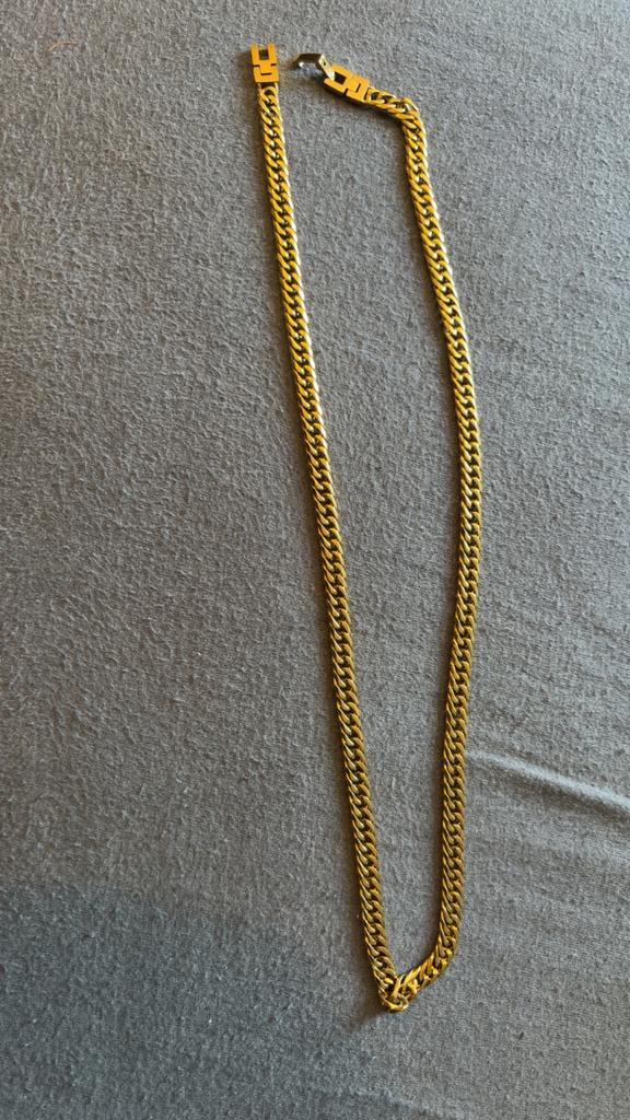 Gouden ketting, Ophalen of Verzenden, Zo goed als nieuw, Goud, Overige materialen