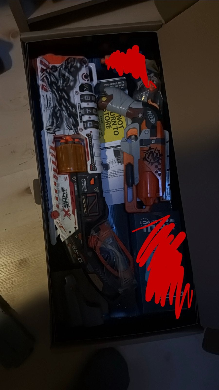 Dart Blasters – Nerf, X-Shot & Dart Zone (9-stuks), Ophalen of Verzenden, Zo goed als nieuw