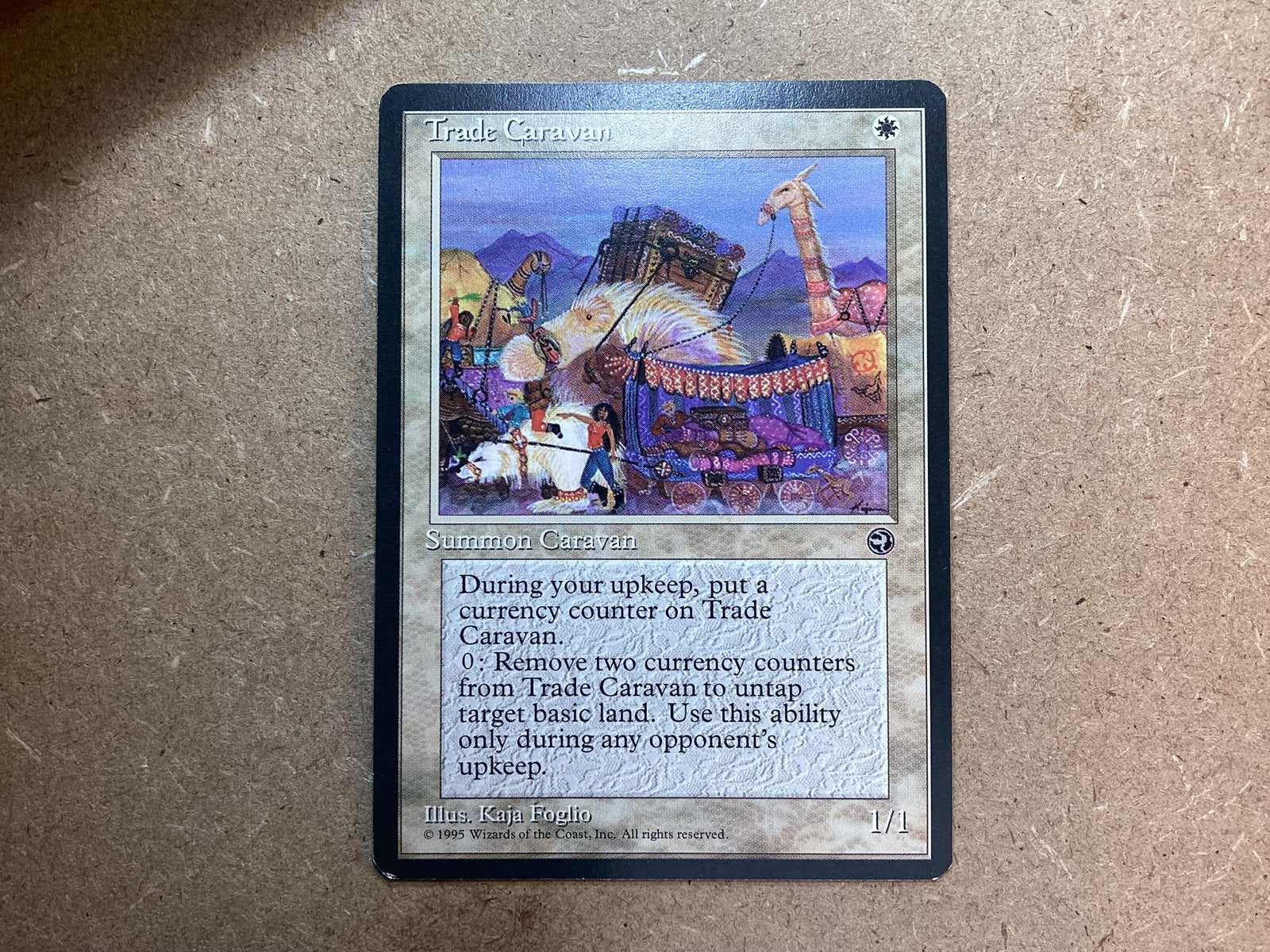 1x Trade Caravan (v2) (Excellent), Ophalen of Verzenden, Zo goed als nieuw, Losse kaart