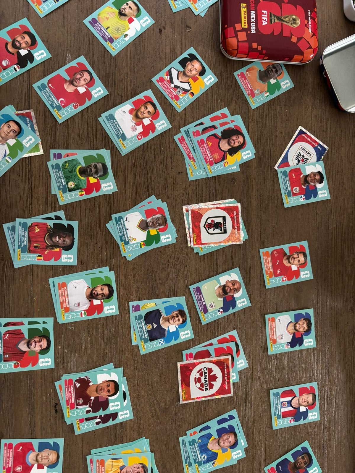 Panini WK stickers, Verzamelen, Ophalen of Verzenden, Zo goed als nieuw
