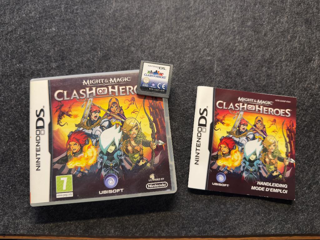 DS Might & Magic Clash of Heroes!, Avontuur en Actie, 1 speler, Ophalen of Verzenden, Zo goed als nieuw