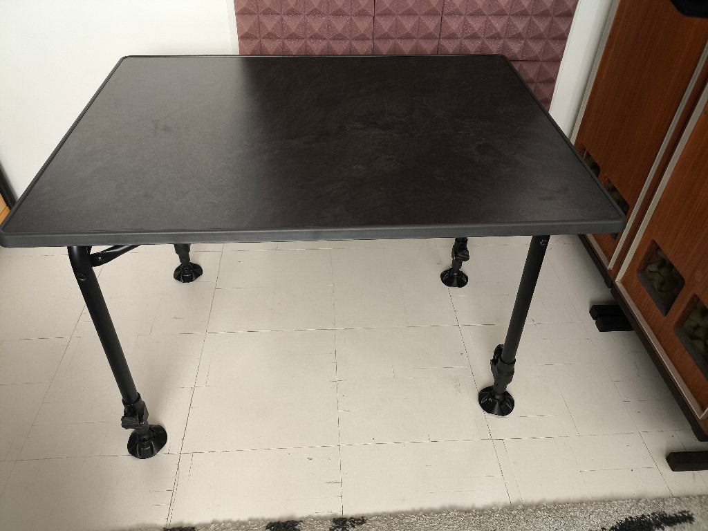 Mooie campingtafel, Eurotrail St. Gobain S Antraciet, nieuw, Ophalen, Zo goed als nieuw, Campingtafel