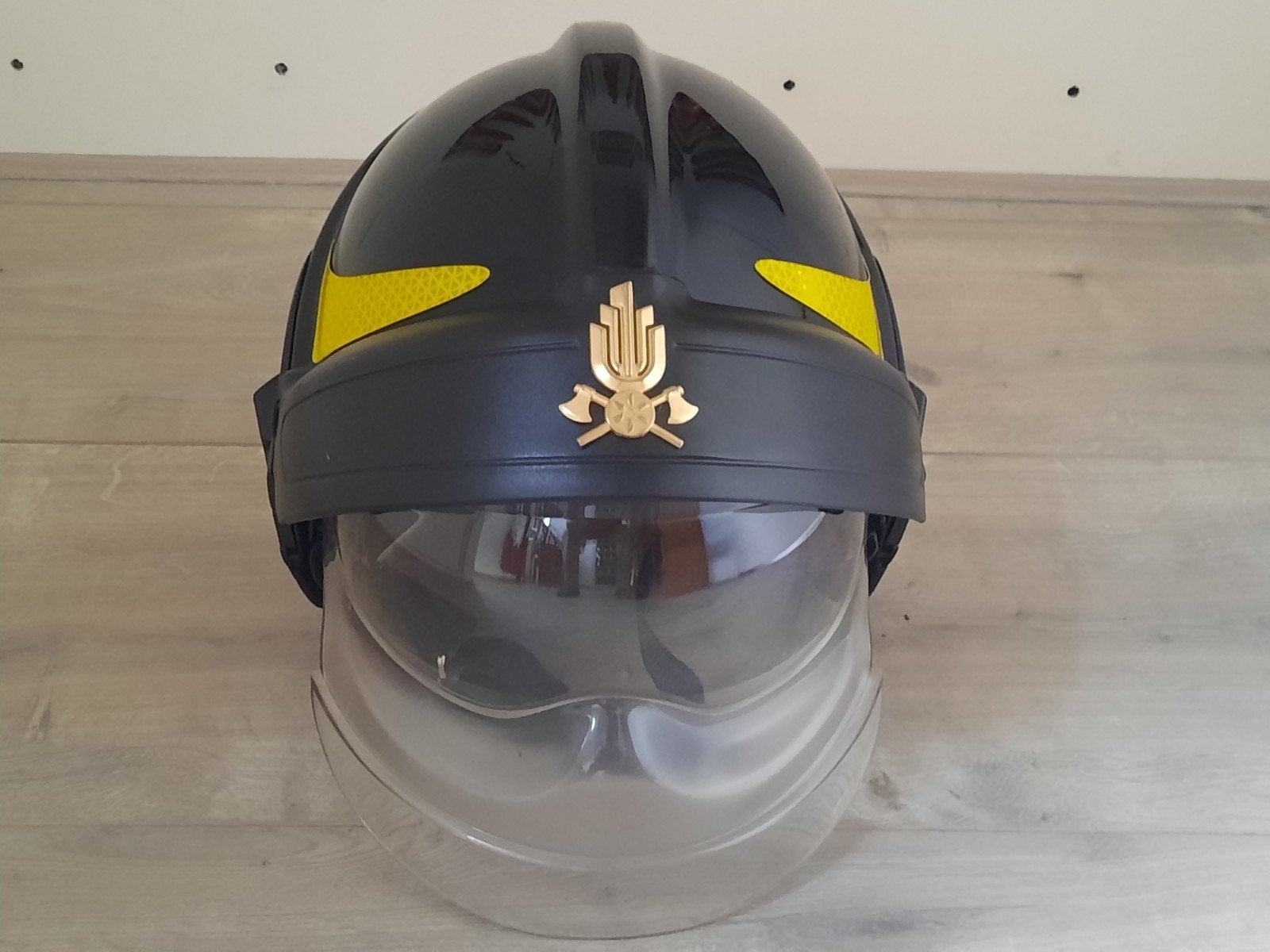 Brandweerhelm Sicor mod. Amber VF2., Verzamelen, Ophalen of Verzenden