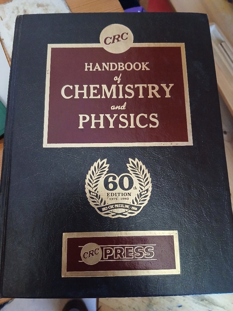 handbook of chemistry and physics, Boeken, Ophalen of Verzenden, Gelezen, Natuurwetenschap
