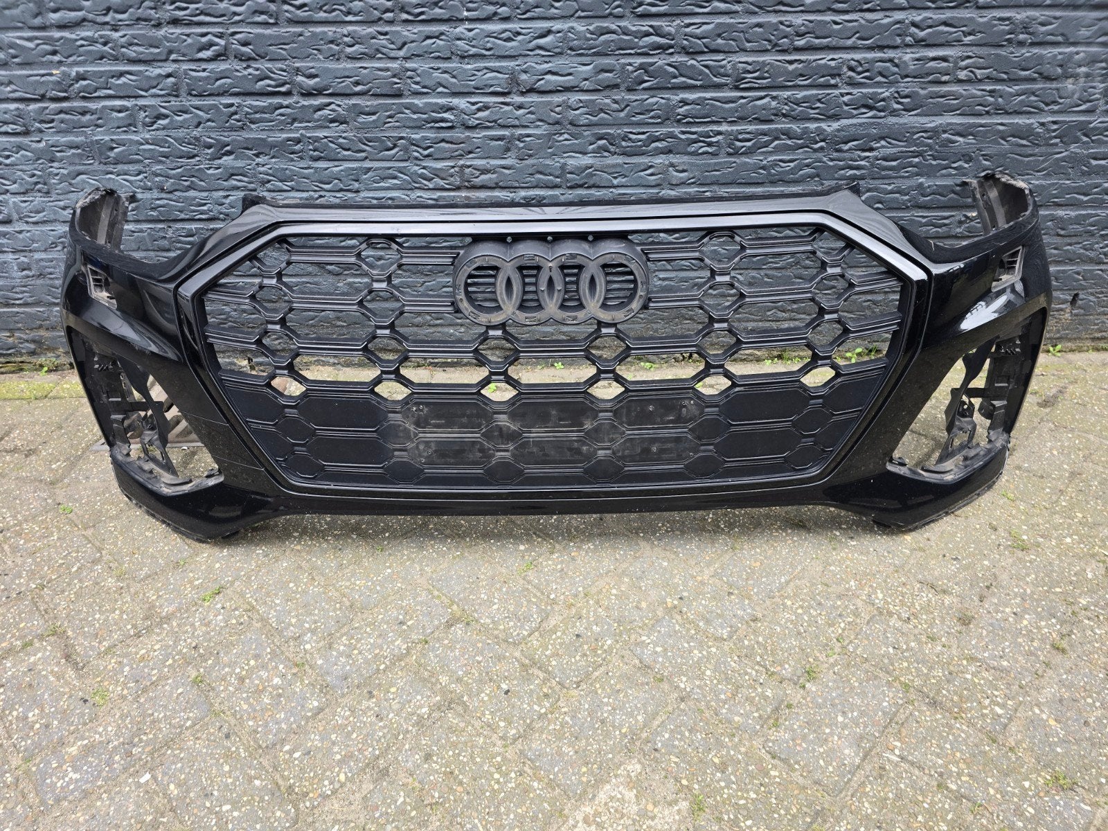 Voorbumper kls Audi Q5 S-line SQ5 80A facelift bj 2020-2024, Audi, Gebruikt, Voor, Bumper