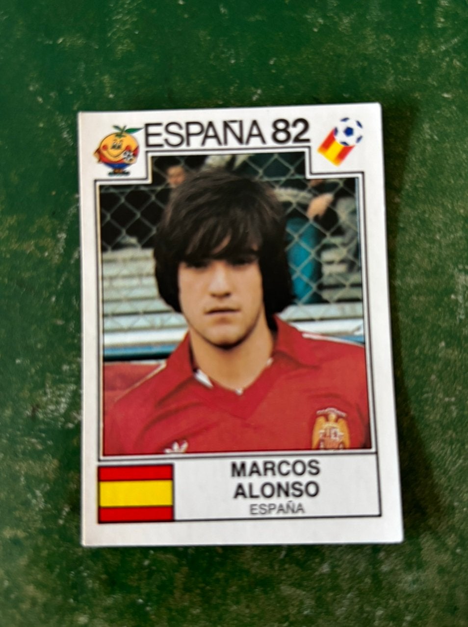 Panini plaatje Marcos Alonso Spanje WK 82, Ophalen of Verzenden