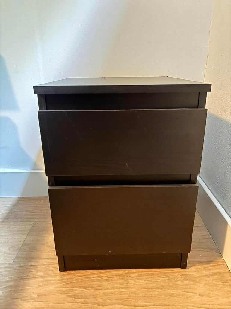 Ikea nachtkastje MALM, Ophalen, Gebruikt, Minder dan 45 cm, Minder dan 55 cm