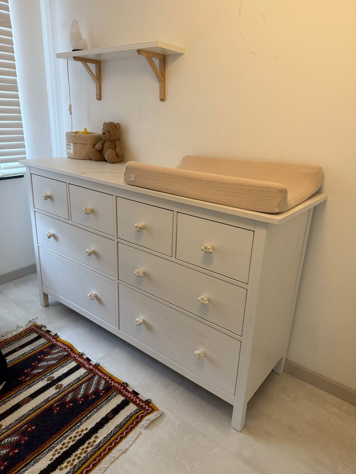 Ikea hemnes met gebruikerssporen en los knopje, Ophalen, Gebruikt, 50 tot 70 cm, 100 cm of meer