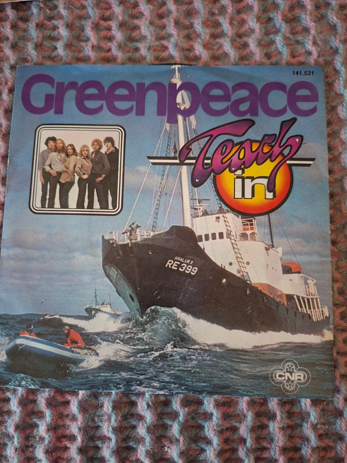 Greenpeace Teach-In - Greenpeace (Vinyl Single), Gebruikt, 7 inch, Pop, EP