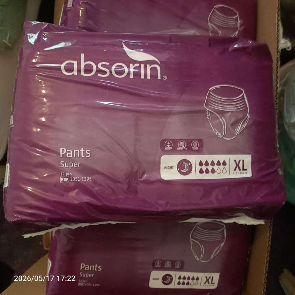 Absorin Comfort pants super maat XL (11 stuks)., Ophalen of Verzenden, Nieuw