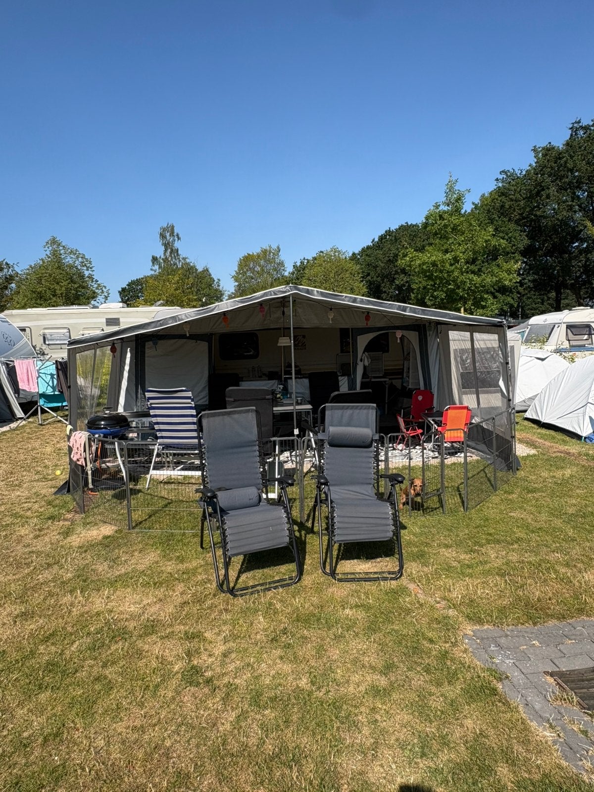 Caravan, voortent en luifel, Particulier, Rondzit, Koelkast