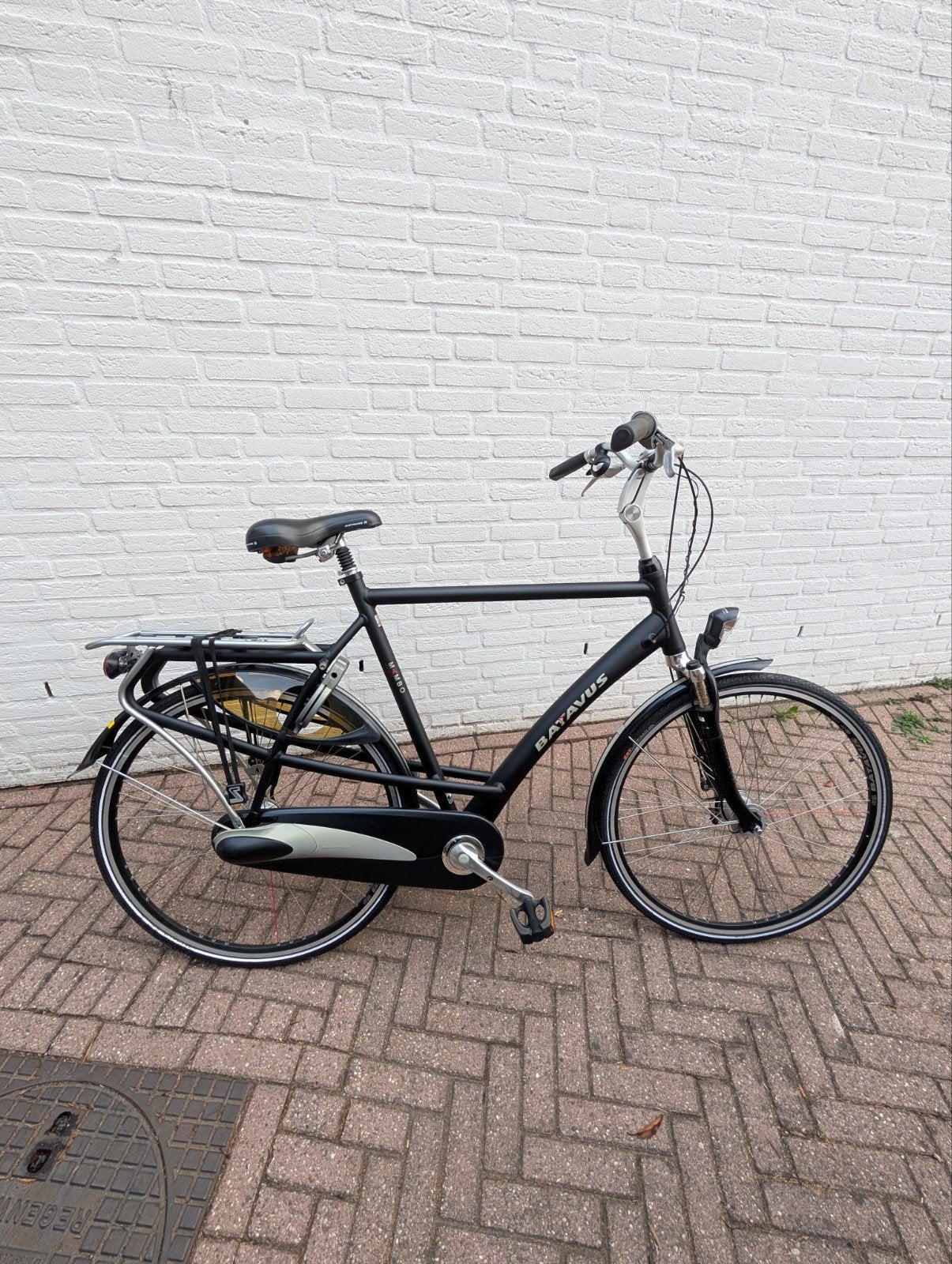Herenfiets Batavus, Fietsen en Brommers, Ophalen, Gebruikt, Versnellingen, Batavus
