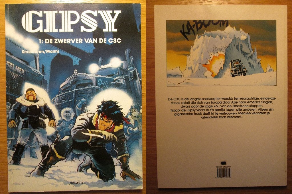 Gipsy 1 - De zwerver van de C3C (SC), Boeken, Stripboeken, Eén stripboek, Ophalen of Verzenden, Zo goed als nieuw, Enrico Marini