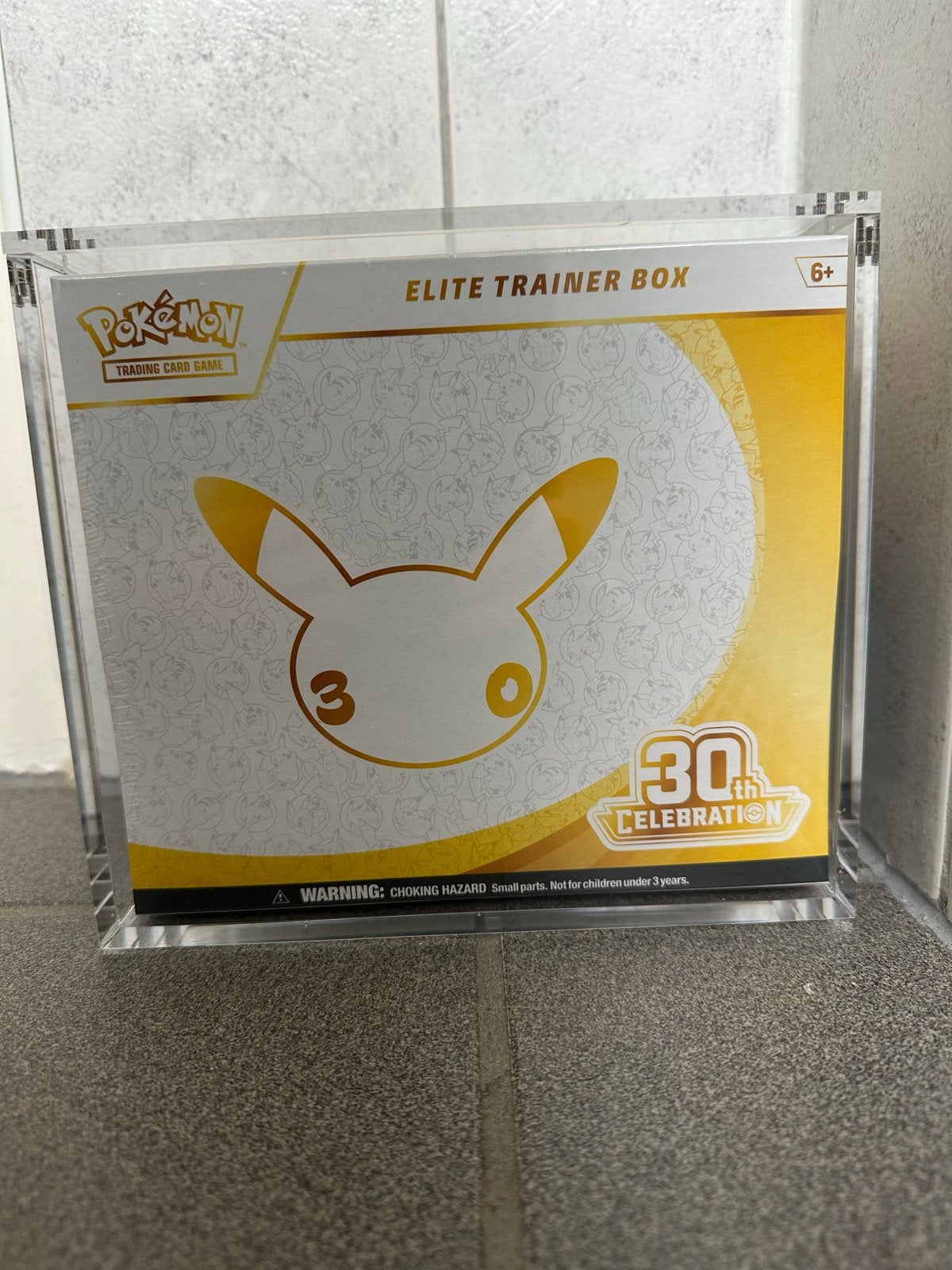 Acryl beschermboxen voor Pokémon ETB's, Ophalen of Verzenden, Nieuw, Overige typen