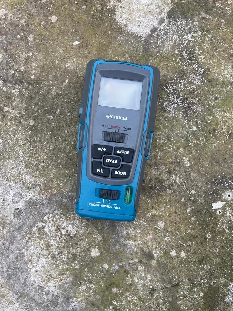 Ferrex 4-in-1 Laser Afstandsmeter en Detector, Ophalen of Verzenden, Gebruikt, Afstand