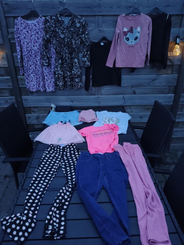 Kledingpakket meisje maat 134/140 (nr5), Kinderen en Baby's, Kinderkleding | Maat 134, Ophalen of Verzenden, Zo goed als nieuw
