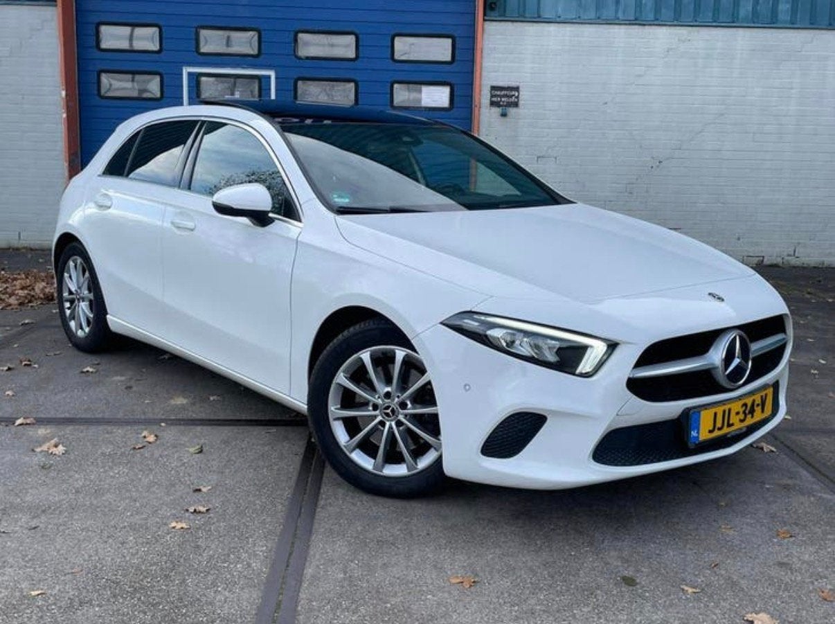 Mercedes-Benz A-Klasse A 220 190pk 7G-DCT 2019 Wit, Auto's, Wit, Particulier, 1600 kg, Geïmporteerd