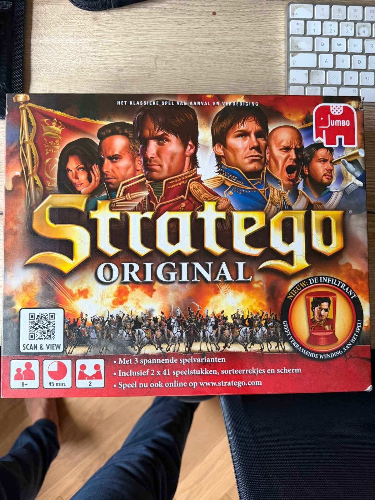 Stratego original, Hobby en Vrije tijd, Gezelschapsspellen | Bordspellen, Ophalen, Zo goed als nieuw