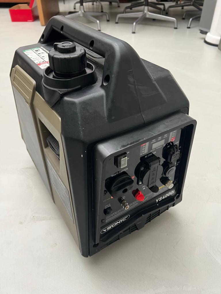 YSONIC YS4000i Digitale Inverter Generator 3.3kW, Doe-het-zelf en Verbouw, Aggregaten, Benzine, Ophalen of Verzenden, Zo goed als nieuw