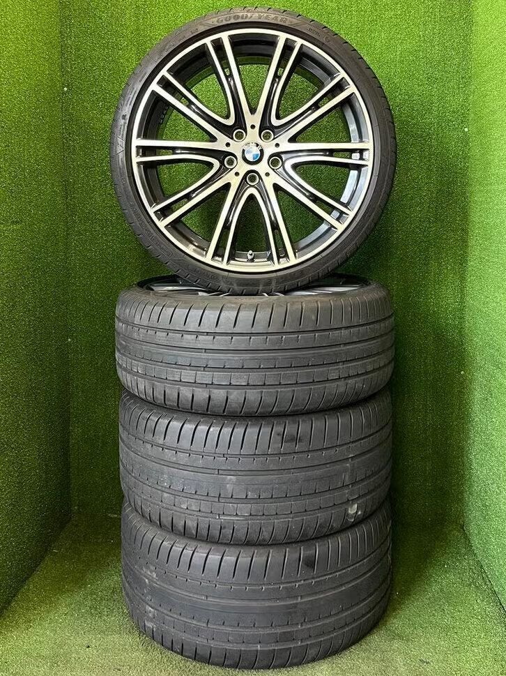 Originele 20 inch BMW 759i velgen met banden 5-serie g30 g31, Banden en Velgen, Germany, Ophalen of Verzenden, Info@bmw.com