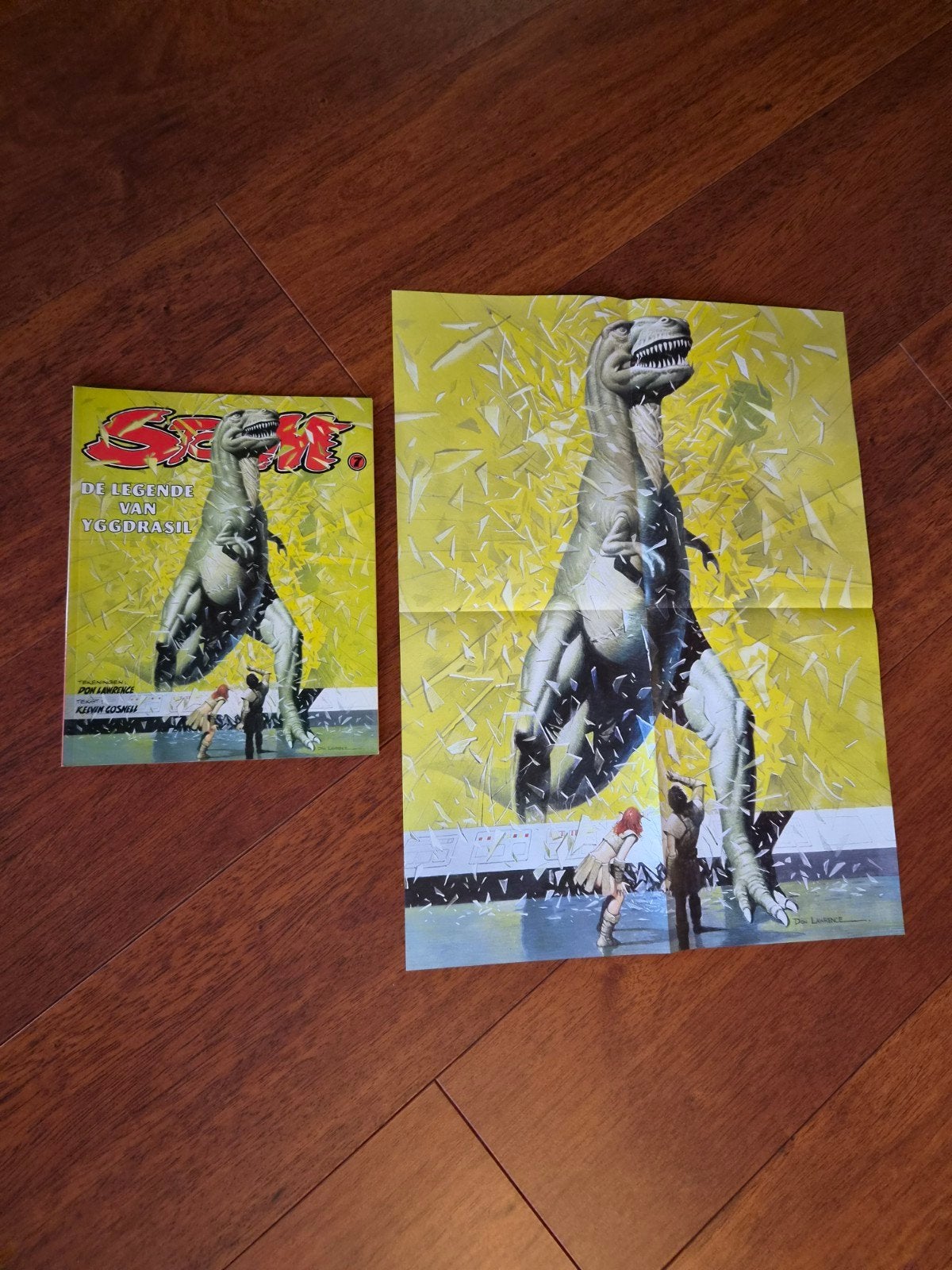 Storm (los exemplaar met poster), Boeken, Eén stripboek, Ophalen, Zo goed als nieuw, Don Lawrence