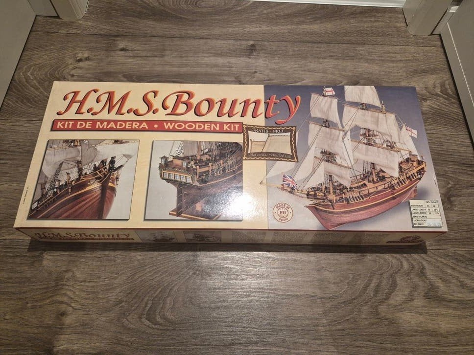 HMS Bounty Houten Modelbouw Kit, Ophalen of Verzenden, Nieuw, Groter dan 1:32, Overige merken