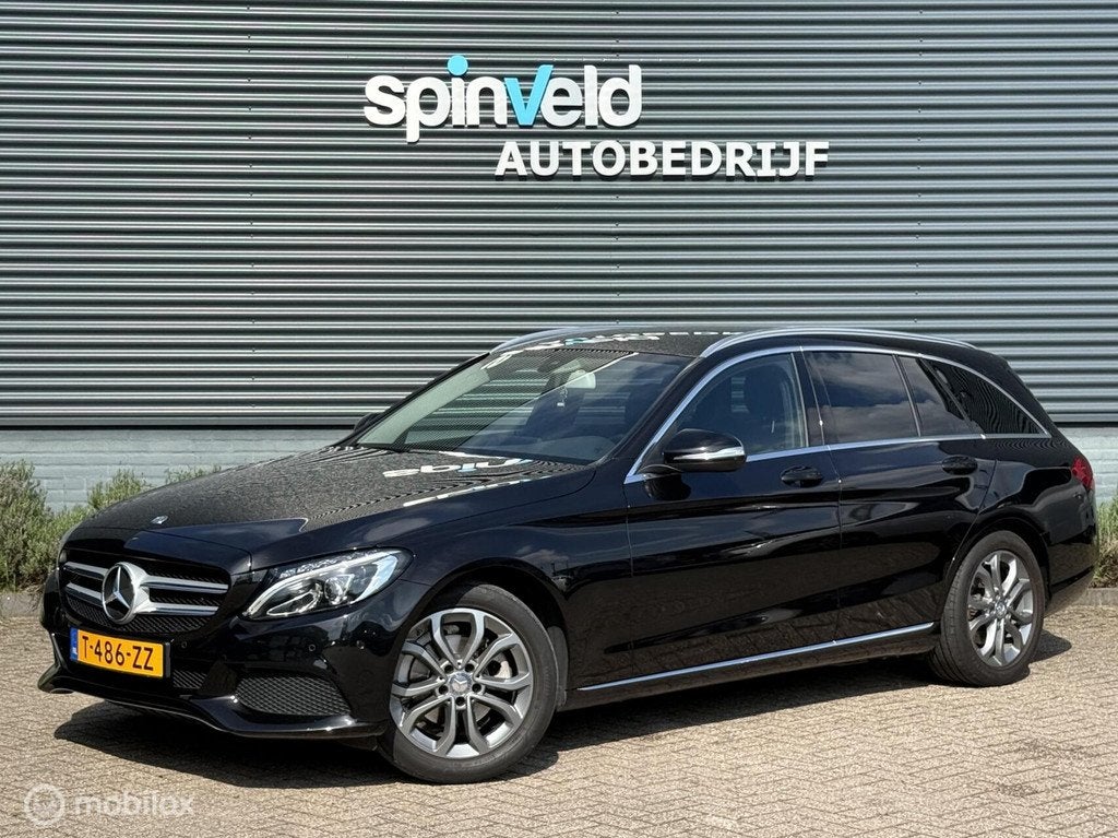 Mercedes C-klasse Estate 180 Prestige - Aut - Trekhaak - Mem, Auto's, Mercedes-Benz, Bedrijf, Te koop, C-Klasse, ABS, Airbags