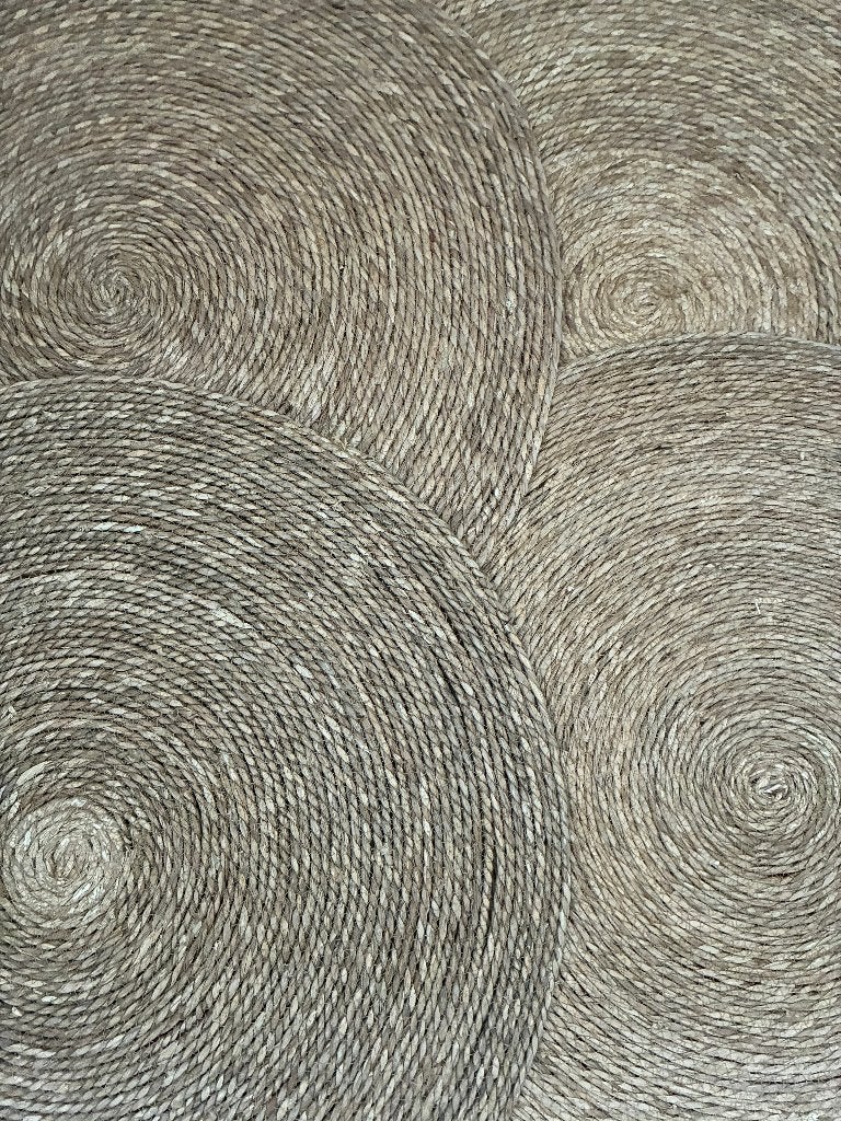 4 rieten matten, Ophalen, Gebruikt, 50 tot 100 cm, Rond