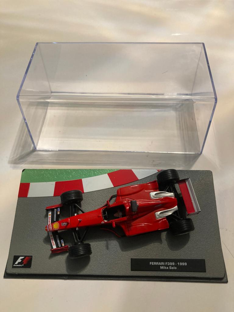 Ferrari f399-1999 mika salo 1/43, Ophalen of Verzenden, Nieuw, Auto