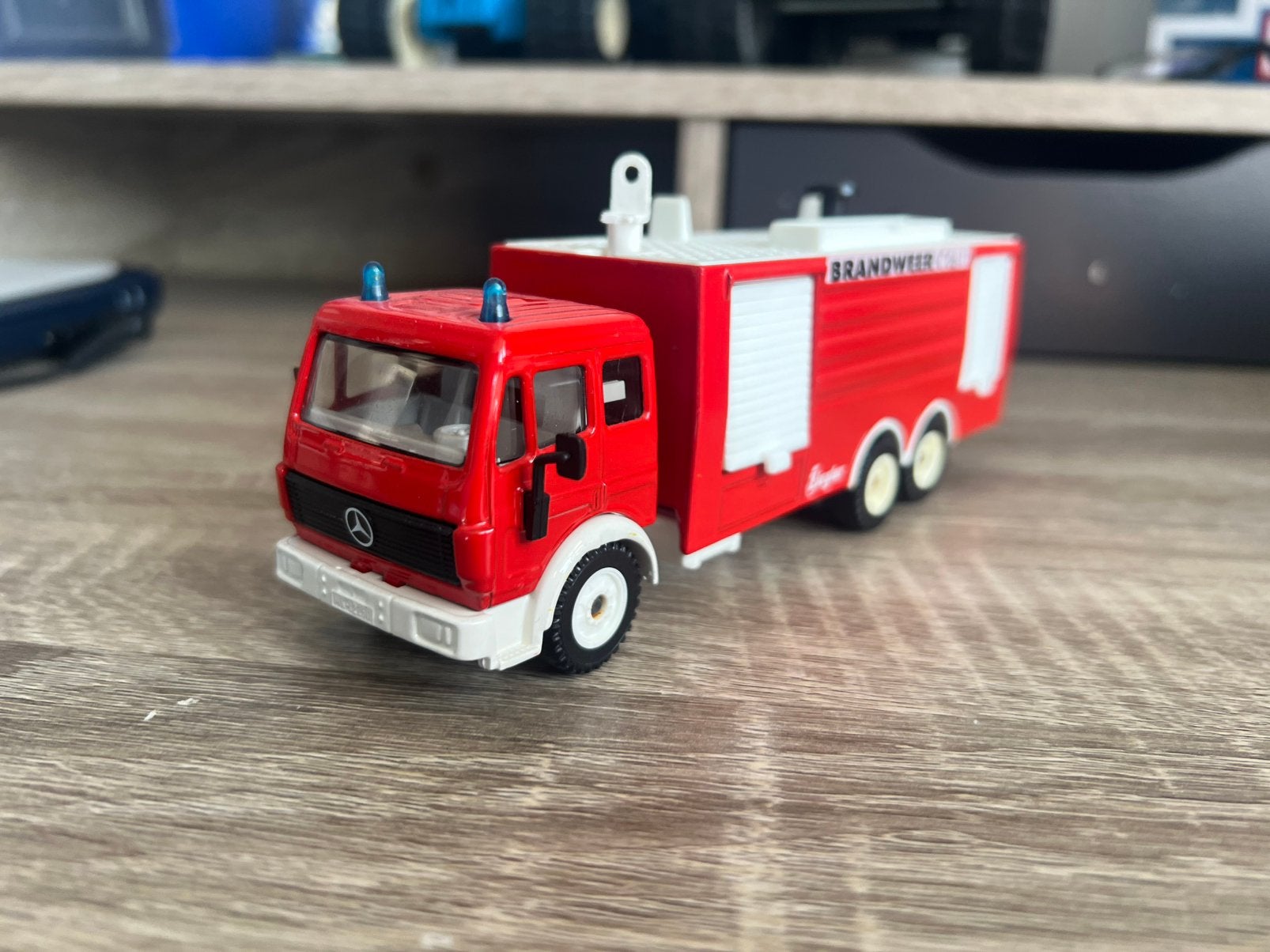 Siku brandweerwagen uniek!, Ophalen of Verzenden, Zo goed als nieuw, Bus of Vrachtwagen, SIKU