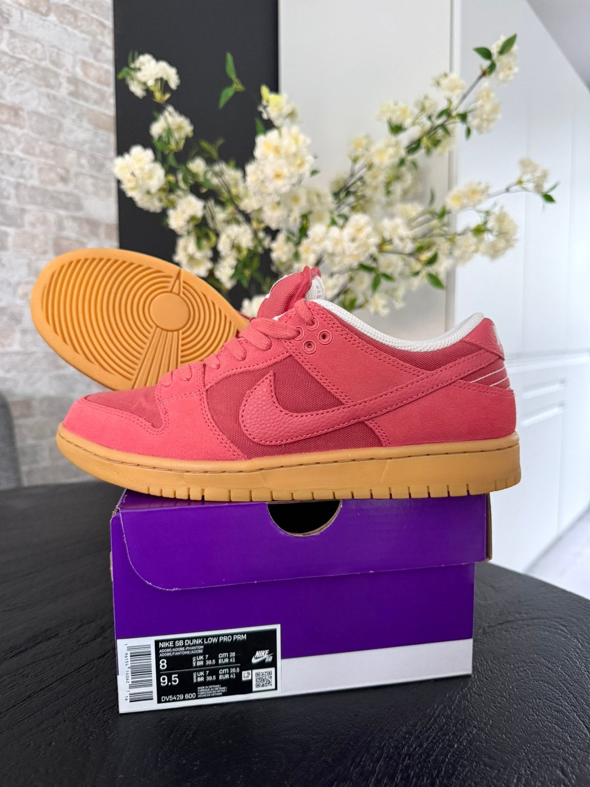 Nike SB Dunk Low Pro Premium Adobe | Maat 41, Ophalen of Verzenden, Zo goed als nieuw, Overige kleuren