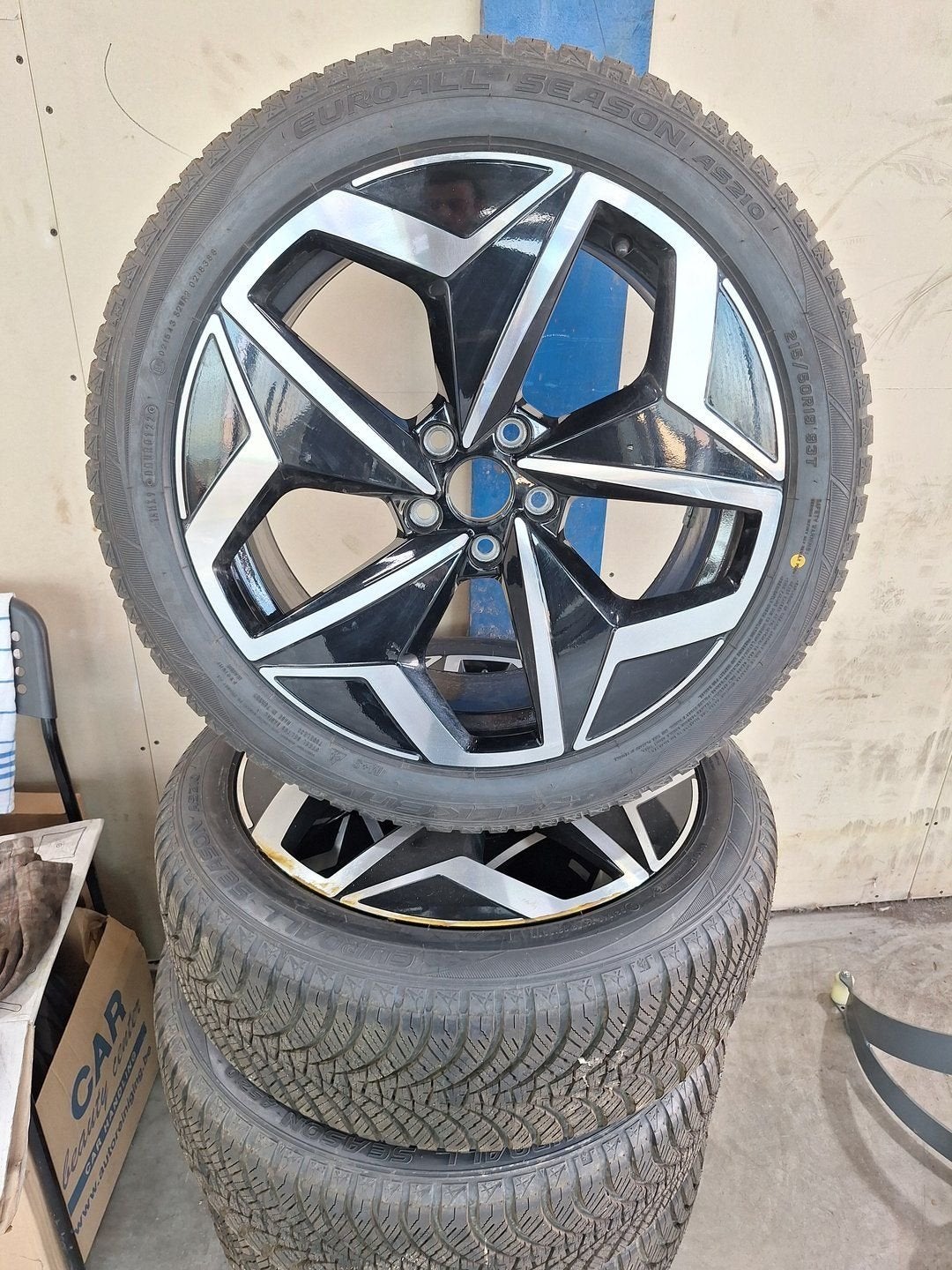 Volkswagen ID3 All-seasonset 19 Inch Origineel, Auto-onderdelen, Banden en Velgen, -, -, Banden en Velgen, All Season
