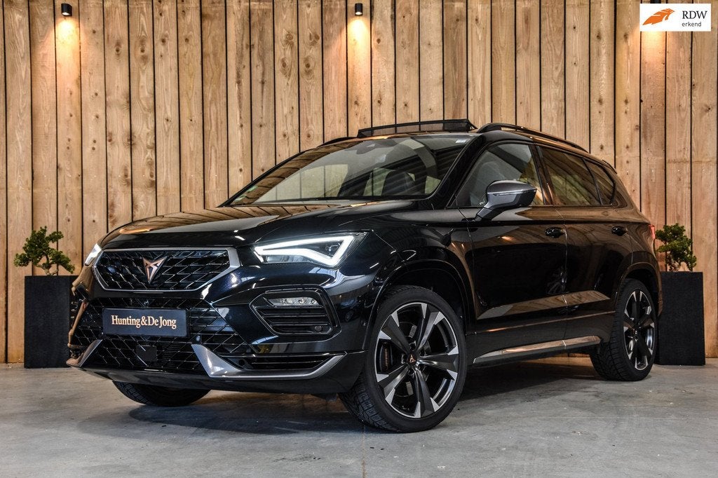 CUPRA Ateca 2.0 TSI 4DRIVE *Facelift*Pano*360 Camera*Leder*K, Automaat, Automatische klimaatregeling, Gebruikt, 4 cilinders