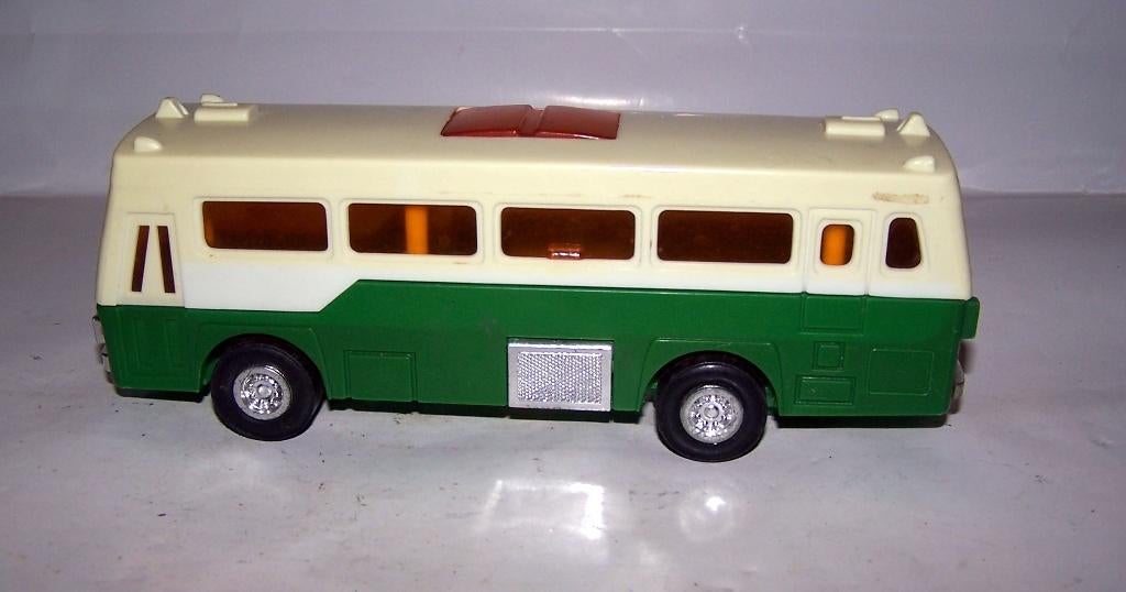 Vintage jaren '60 plastic busmodel. Lucky-Hong Kong. Nwst., Ophalen of Verzenden, Zo goed als nieuw