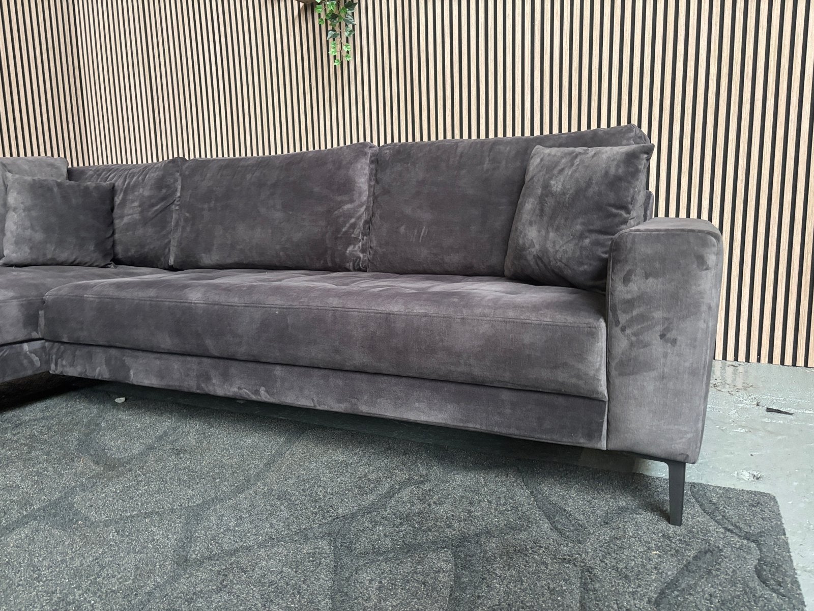 GRATIS LEVERING Goossens Coco Hoekbank 285x180 GEREINIGD, 250 tot 300 cm, Hoekbank, Ophalen of Verzenden, Zo goed als nieuw