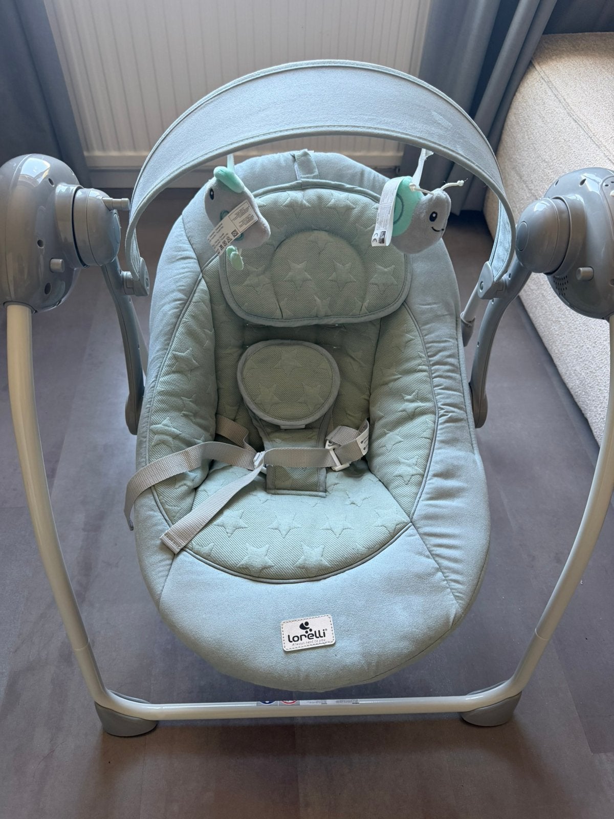 Lorellï baby swing, Ophalen, Zo goed als nieuw