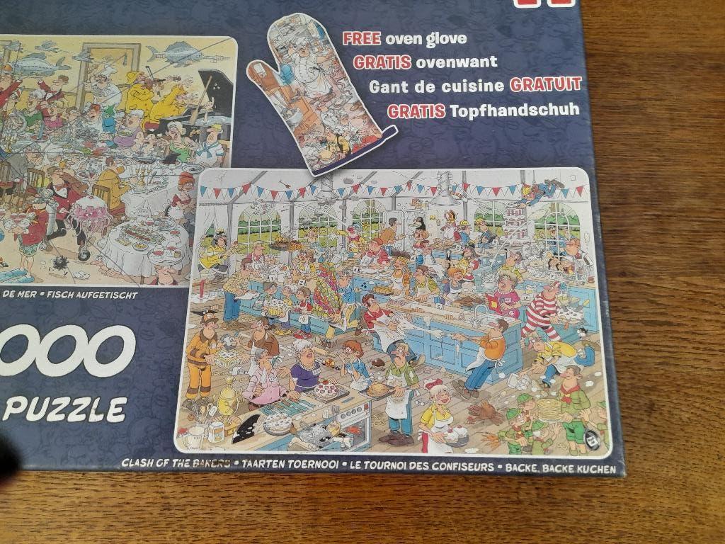 Jan van Haasteren    Taarten toernooi, Ophalen of Verzenden, 500 t/m 1500 stukjes, Gebruikt, Legpuzzel
