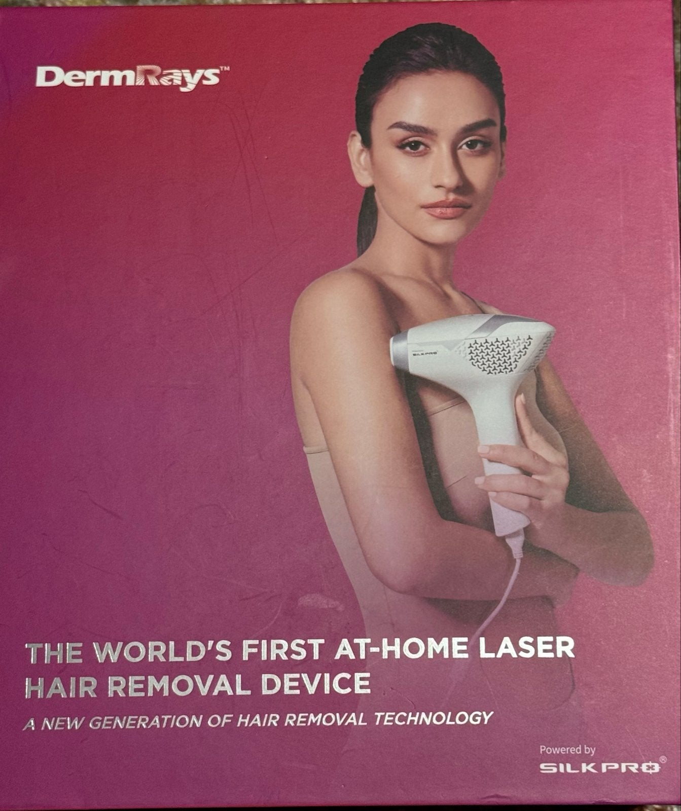 DermRays Laser Ontharingsapparaat - Nieuw in doos, Ophalen of Verzenden, Nieuw, Scheren en Epileren